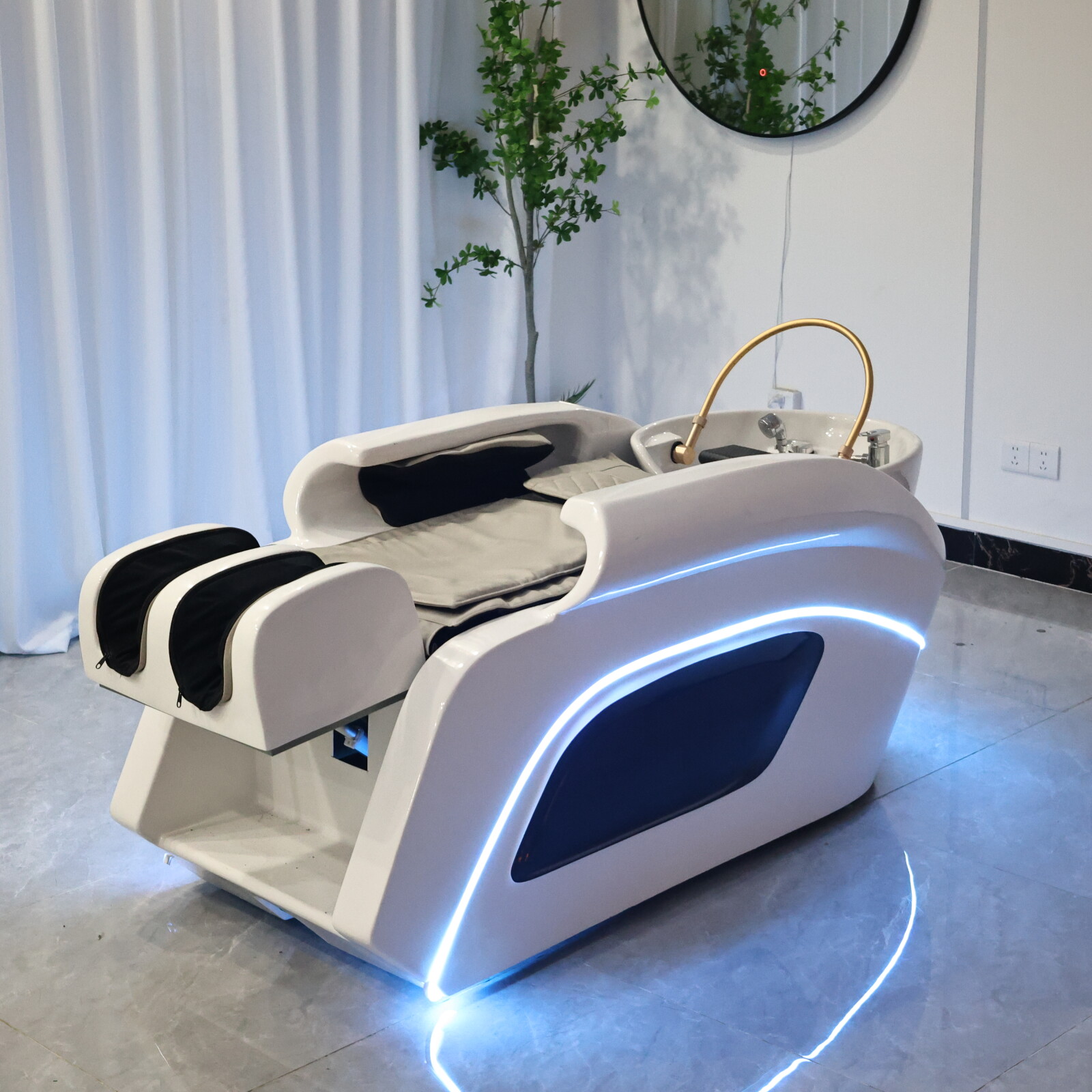 Massage Table Accessories Uk - Marke Friseursalon Shop Automatische Massage Shampoo