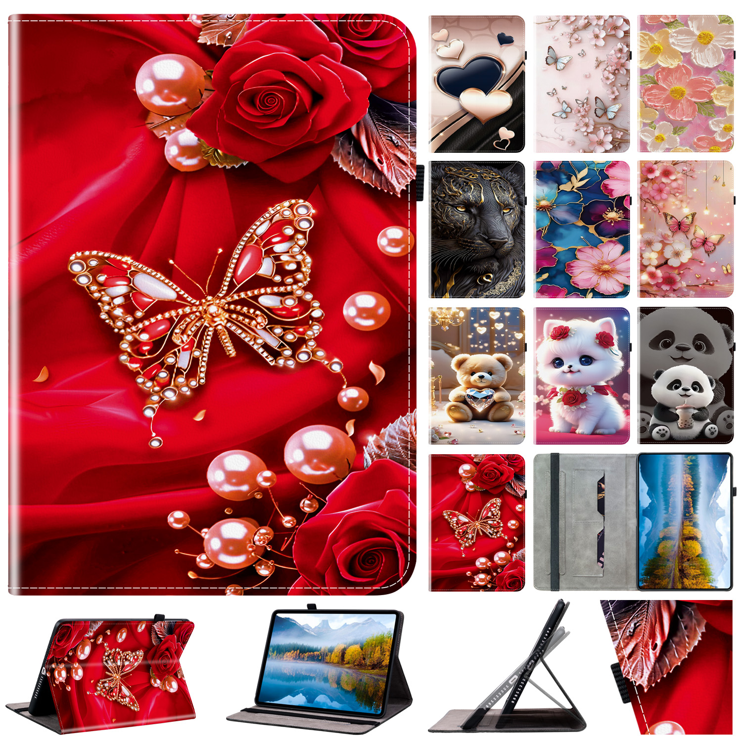 Remarkable Tablet Accessories - Ledertasche für Samsung Galaxy Tab A11