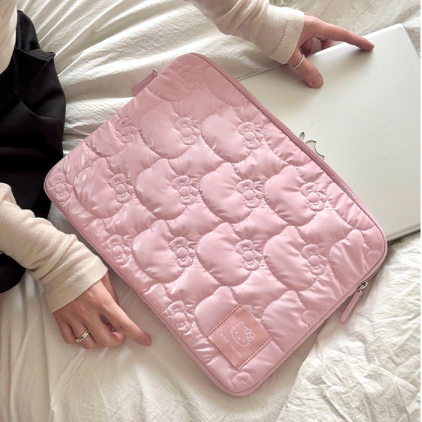 Tablet And Accessories Bag - Anime Kawaii Hello Kitty Rosa Taschen