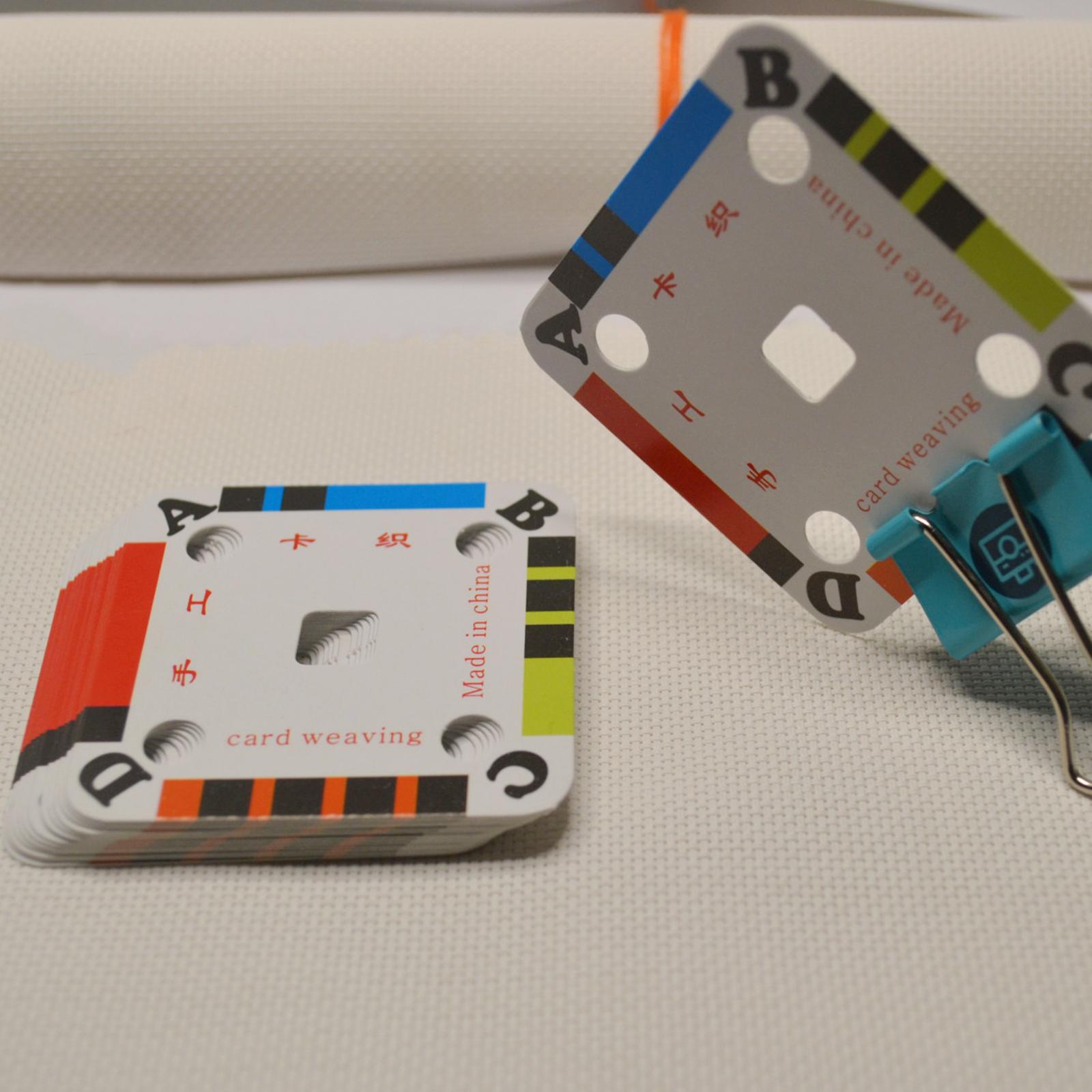 Tablet Weaving Accessories - Webkarten für Webrahmen, 8 Zoll, Zubehör