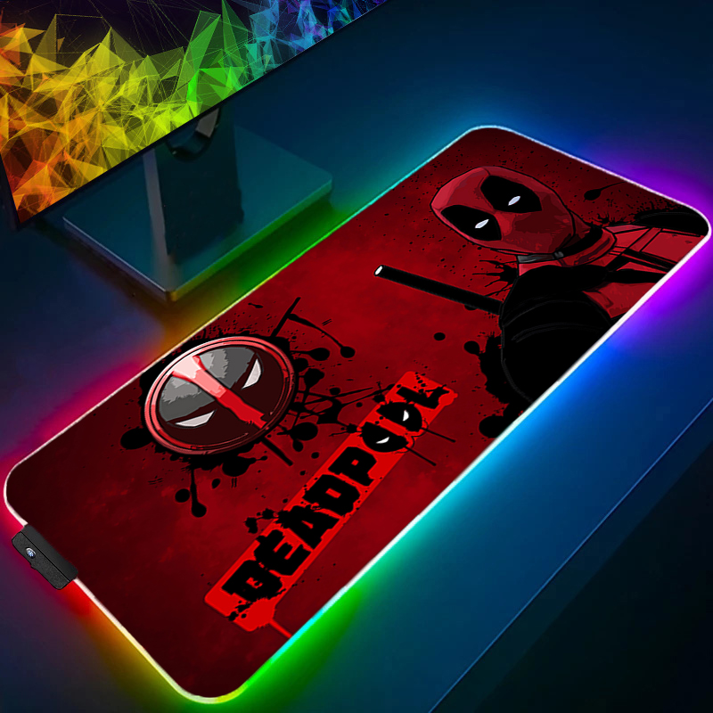 Tablet With All Accessories - LED Mauspad Gaming Hintergrundbeleuchtung Lock Edge
