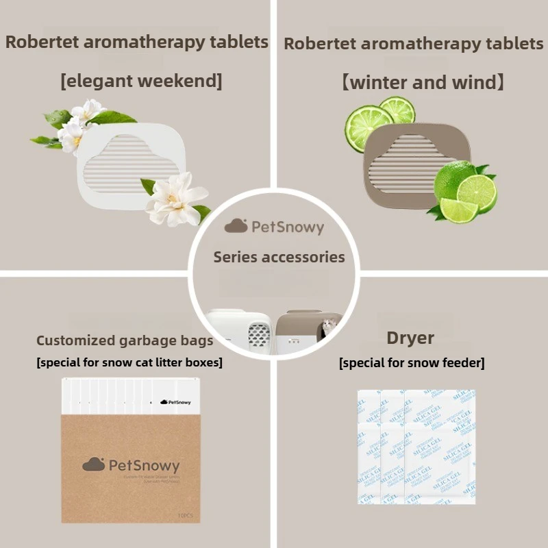 Tablet And Accessories Bag - PetSnowy Zubehör Katzenstreu Box Müll Tasche