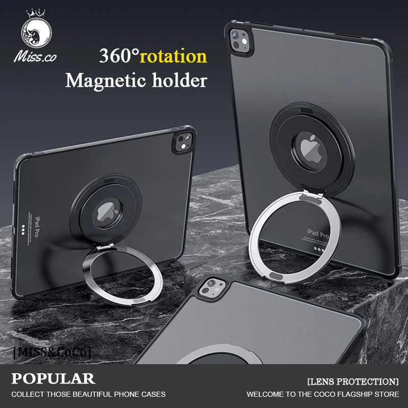 Xiaomi Tablet Accessories - Neuer leistungsstarker magnetischer Tablet-Halter, Ringgriffe, verstellbar,