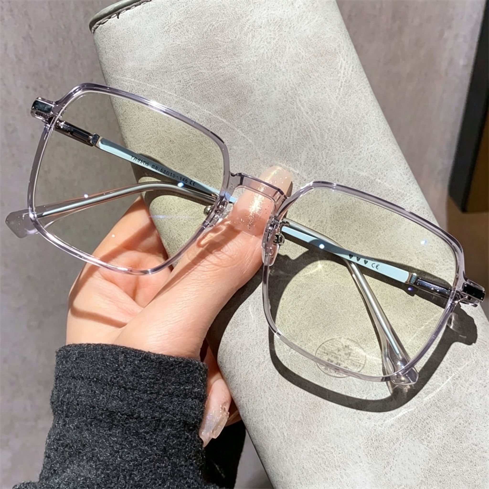 Tablet Accessories For Girls - Anti-Strahlungs-Computerbrille, Metallbrille für Damen und Herren,