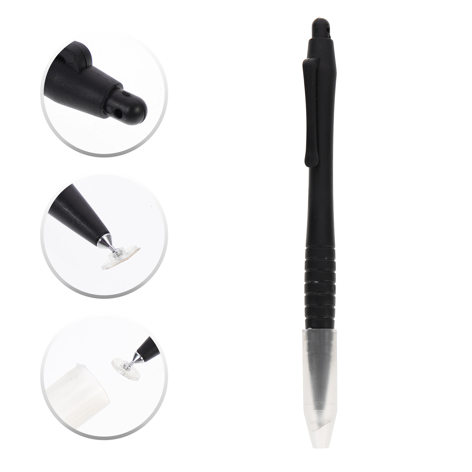 Drawing Tablet Pen Accessories - Kapazitiver Stylus-Stift mit ultrafeiner transparenter Spitze