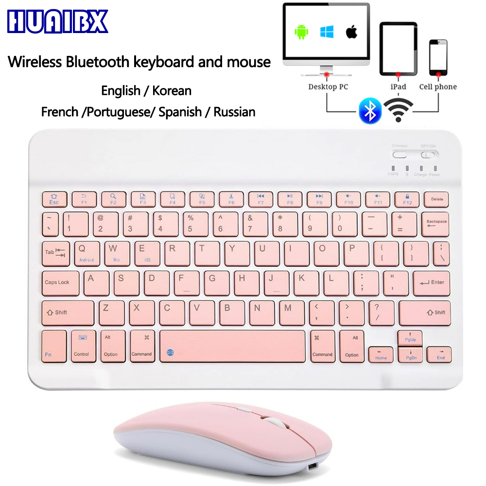 Xiaomi Tablet Accessories - 10-Zoll-Wireless-Bluetooth-Mini-Tastatur für iPad, Telefon, Tablet, tragbare