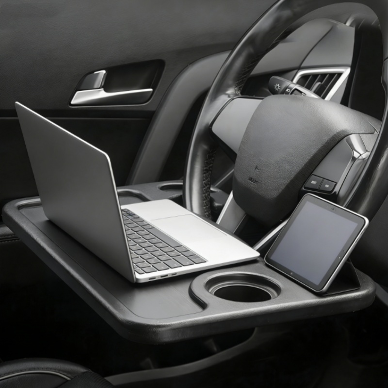 Tablet Car Mount - Auto-Lenkradtisch Universelle Lenkradhalterung Laptop-Tablet Multifunktionaler Esstisch-Halter
