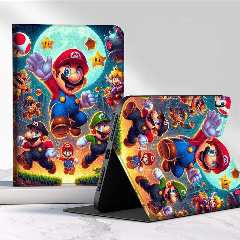 Vortex Tablet Accessories - Cartoon M-Marios Kunst für Samsung Galaxy