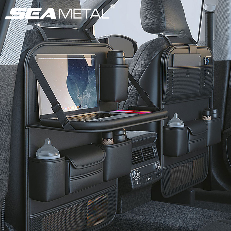 Tablet And Accessories Bag - SEAMETAL Autositz-Organizer, Aufbewahrungstasche für den Rücksitz,