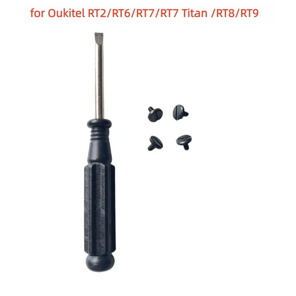Oukitel Tablet Accessories - 4 Stück Tablet-Ständerschrauben aus Aluminiumlegierung mit