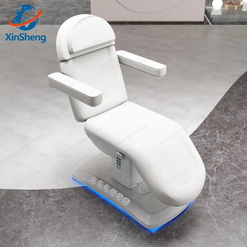 Massage Table Accessories Uk - XingSheng Elektrisches Schönheitspflegebett Gesichts-Hydrotherapie-Massagetisch Salonstuhl Wimpernbetten