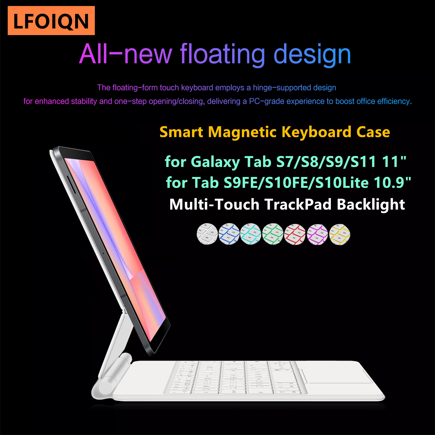 Samsung Tablet With Accessories - LFOIQN Magic Keyboard für Samsung Galaxy