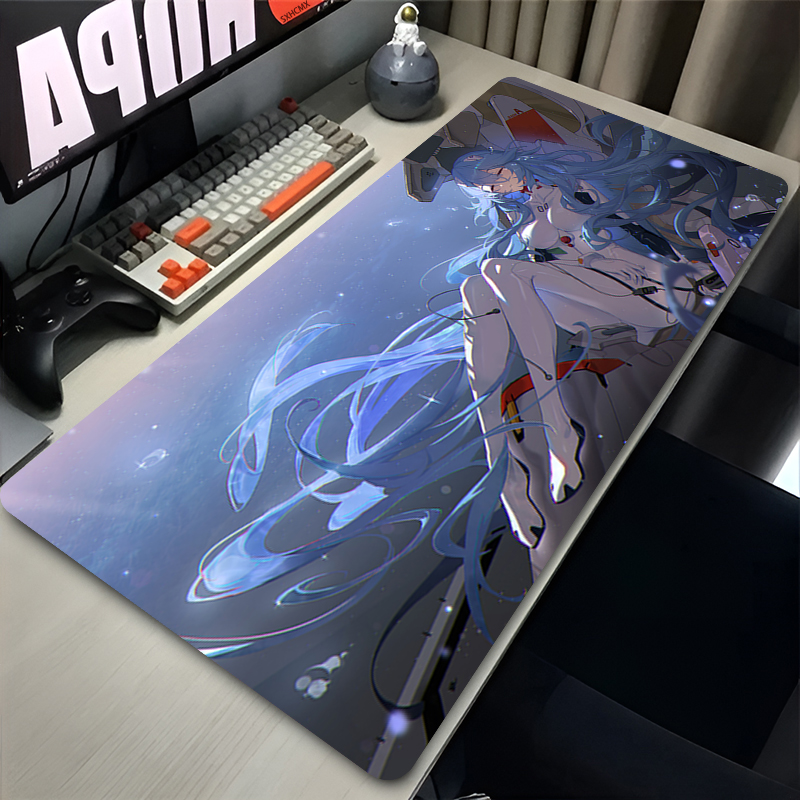 Tablet With All Accessories - Mauspad XXL Großes Kawaii Anime Girl