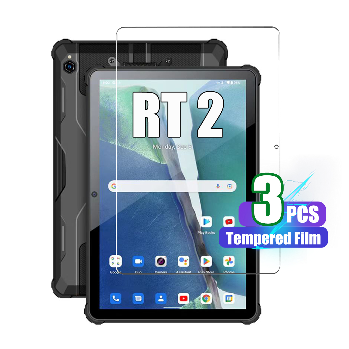 Oukitel Tablet Accessories - Gehärtetes Glas für Oukitel RT2 10,1