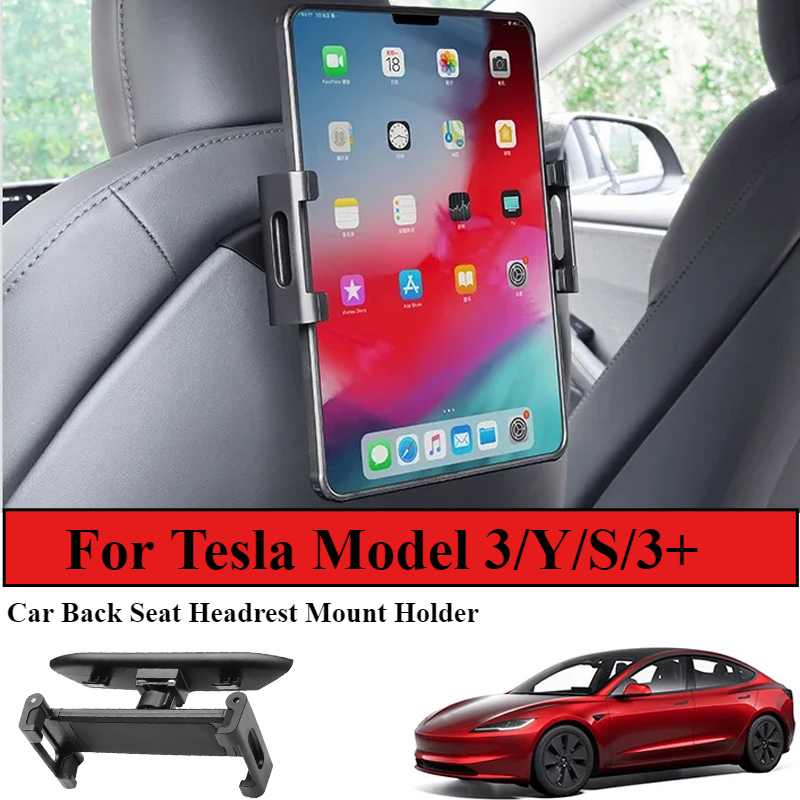Tablet Car Mount - Auto Rücksitz Kopfstütze Halterung Für Tesla