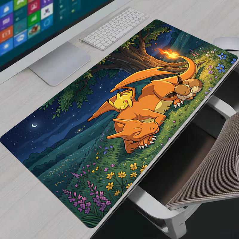 Tablet With All Accessories - Mauspad Anime PC Gamer Cabinet Mausepad