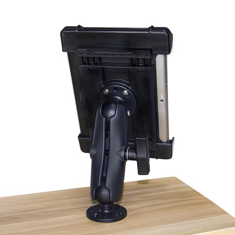 Ram Tablet Accessories - Universelle Doppelkugelhalterung mit runden Platten, Doppelsockelarm,
