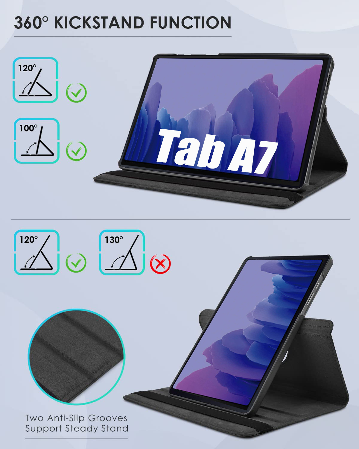 Rotierende Hülle für Samsung G – Remarkable Tablet Accessories Bewertung und Preis