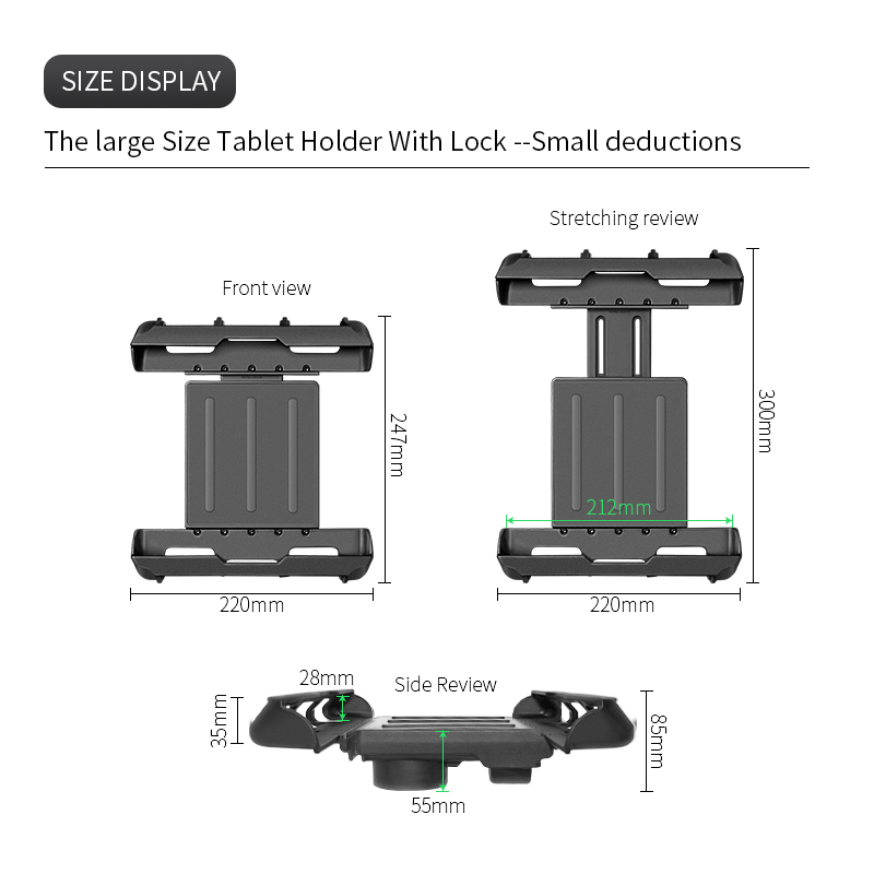 Universelle Diebstahlsichere T – Tablet Car Mount Bewertung und Preis