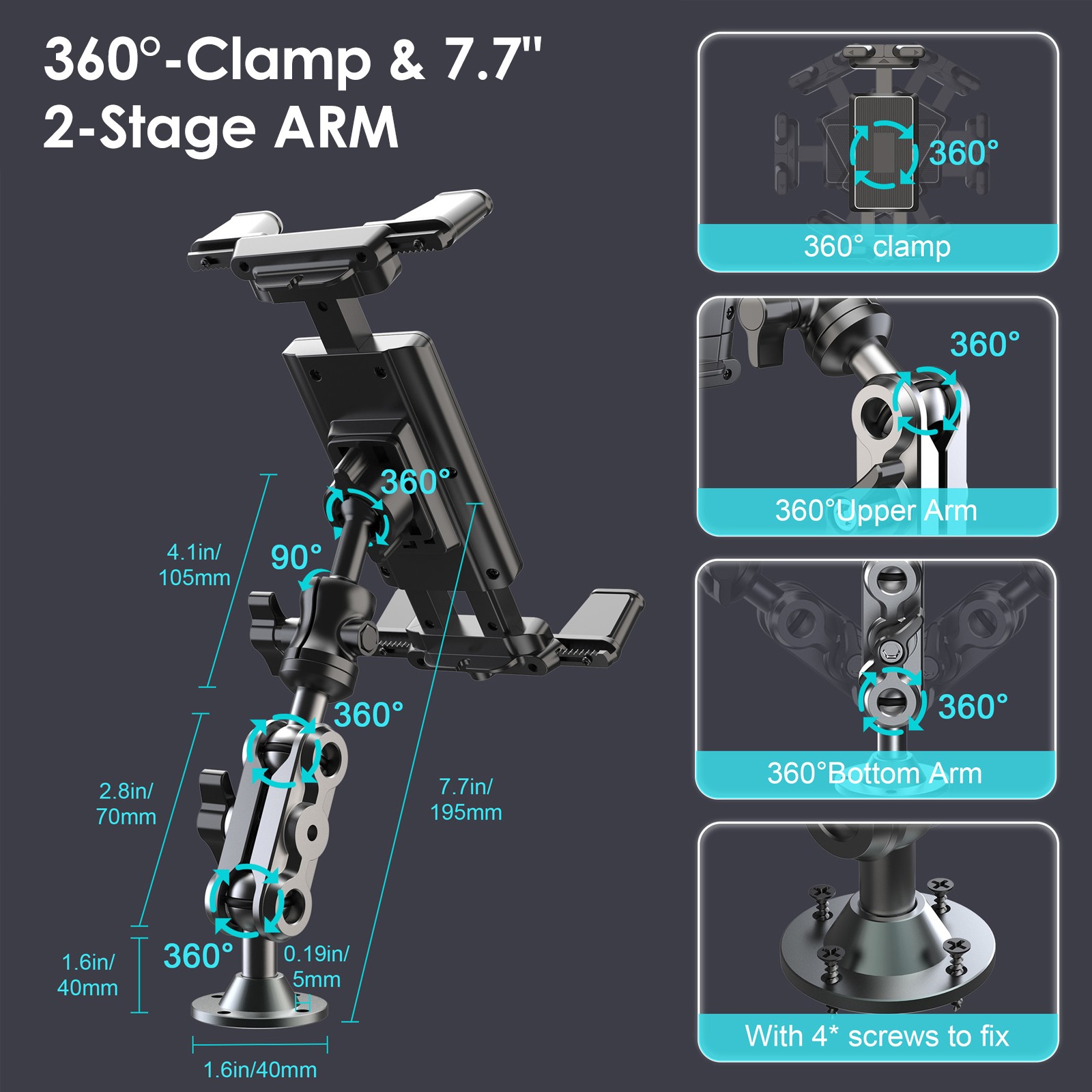Tablet-Halterung für LKW, Robu – Tablet Car Mount Bewertung und Preis