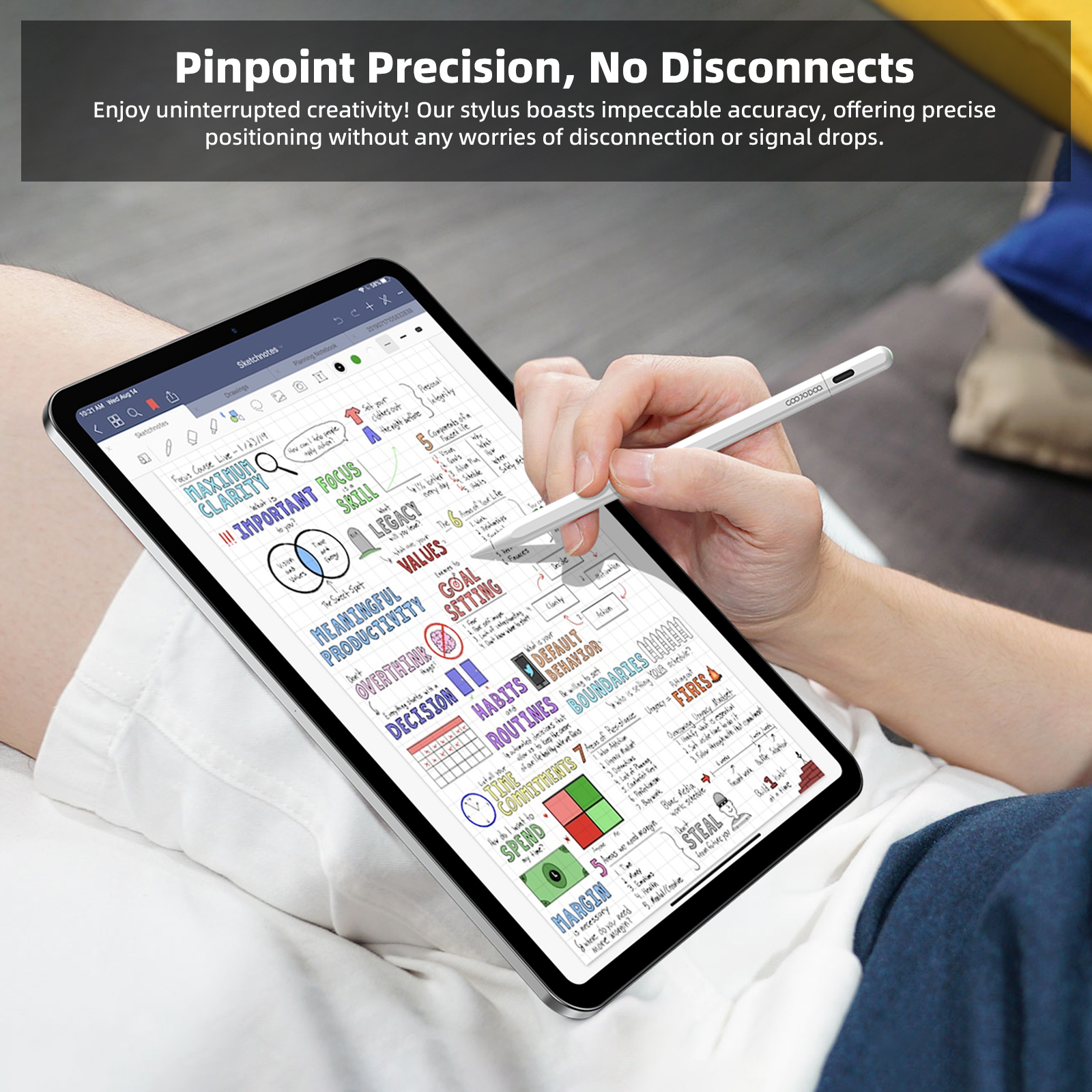 GOOJODOQ GD14 Stylus Pen für A – Bluetooth Trackpad Bewertung und Preis