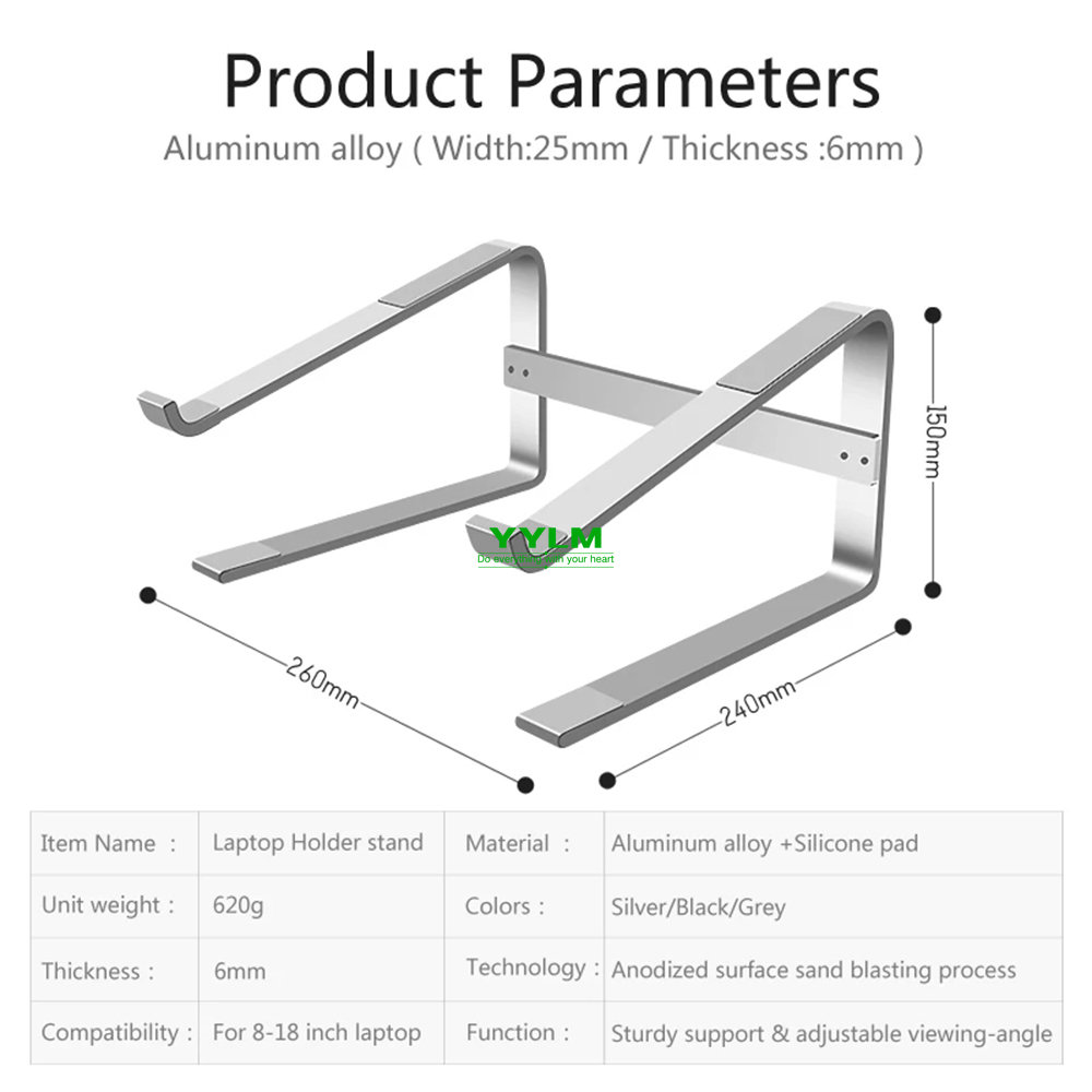 Aluminium Laptop Stand Noteboo – Xiaomi Tablet Accessories Bewertung und Preis
