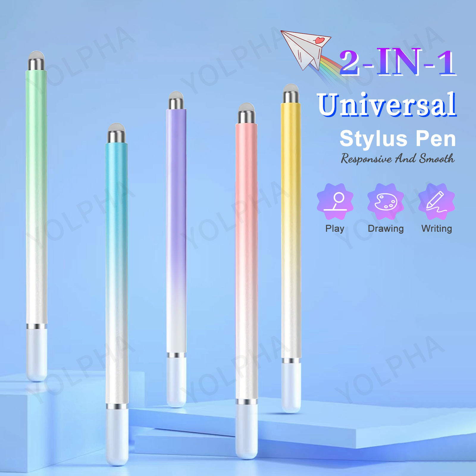2 in 1 Universal-Stift für iOS – Drawing Tablet Pen Accessories Bewertung und Preis