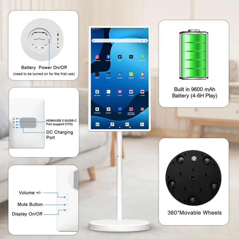 32 Zoll Android 15 Smart TV, 6 – Tablet Accessories Uk Bewertung und Preis
