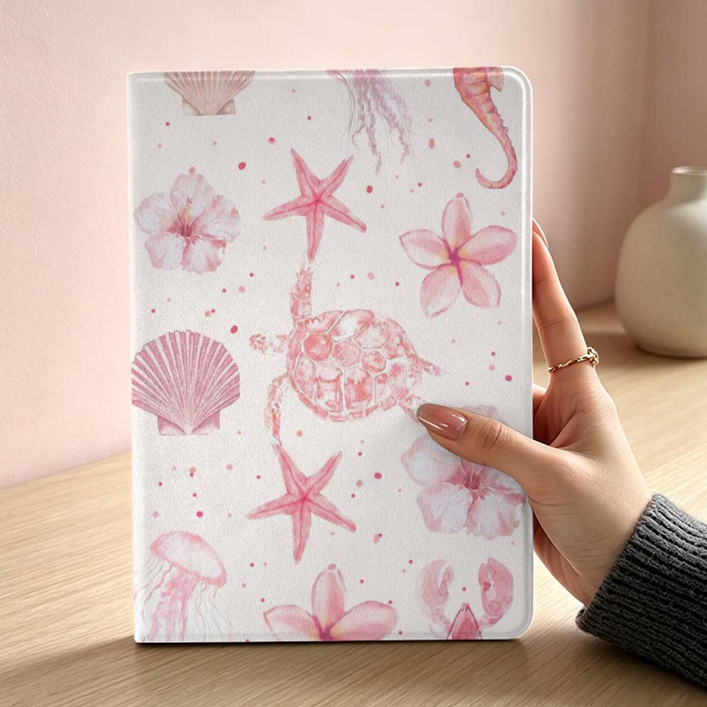Rosa Seestern-Schildkrötenmust – Lenovo Tablet Plus Accessories Bewertung und Preis