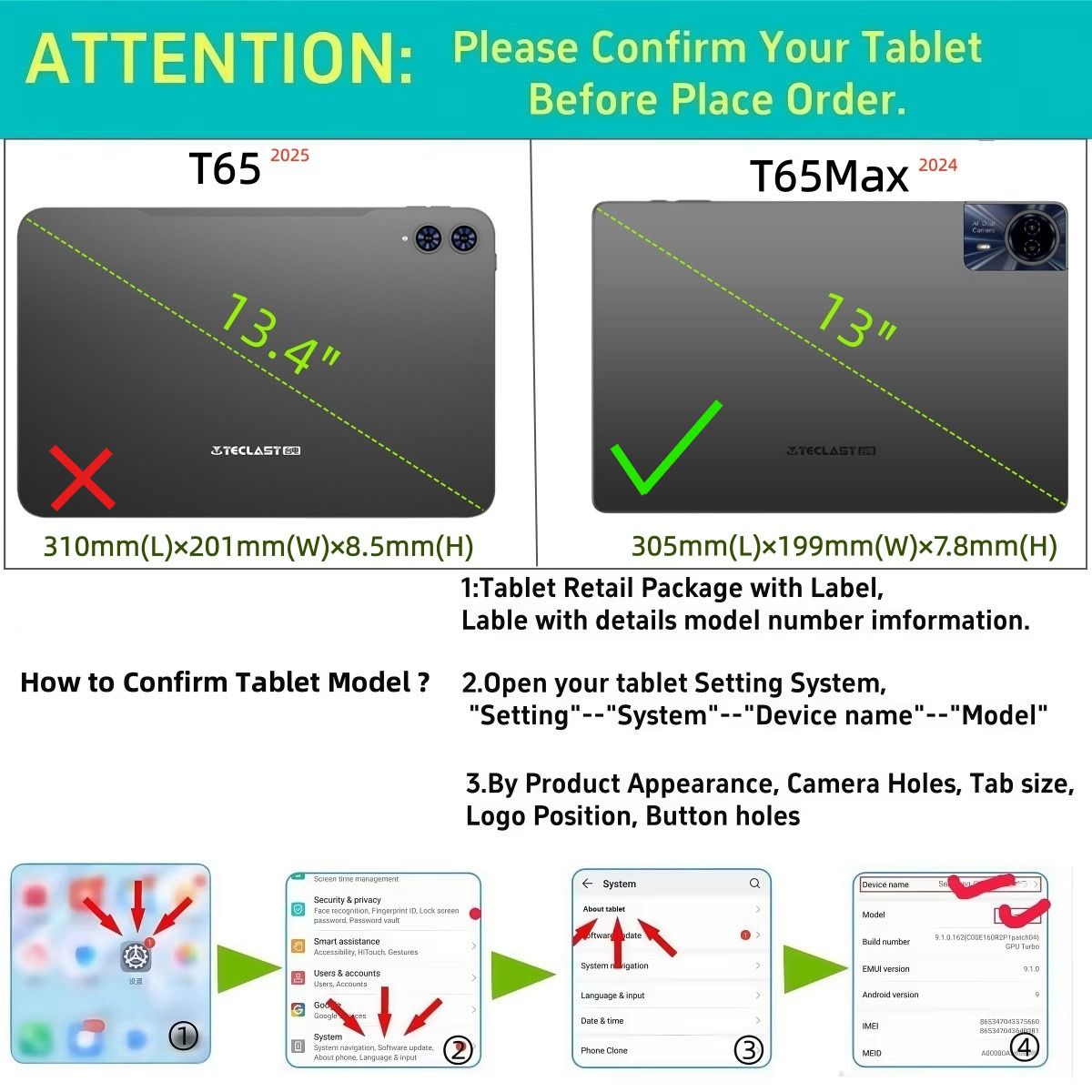 Smart Case für Teclast T65Max  – Teclast Tablet Accessories Bewertung und Preis