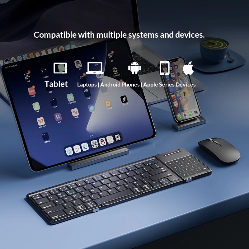 Mengzu Tri Fold kabellose Blue – Bluetooth Trackpad Bewertung und Preis