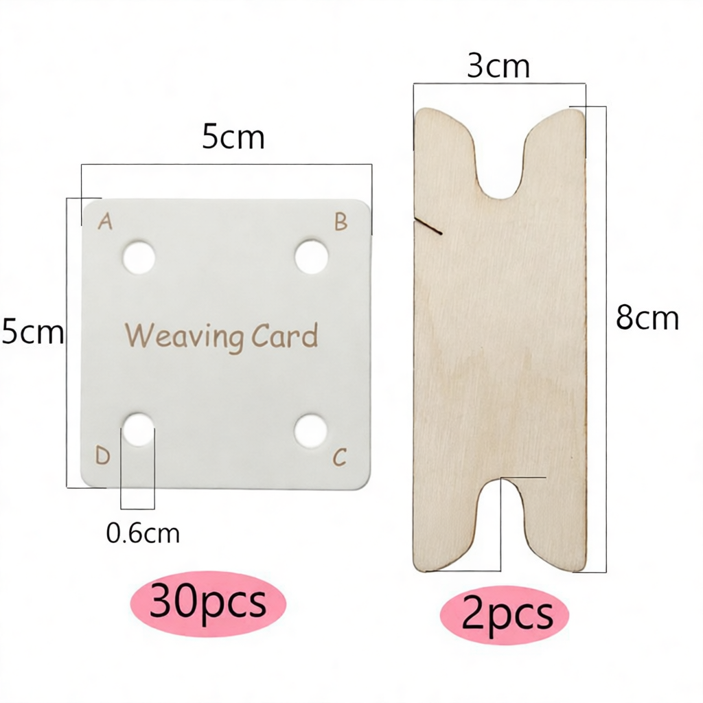 Tablet-Webkarten-Werkzeugset,  – Tablet Weaving Accessories Bewertung und Preis