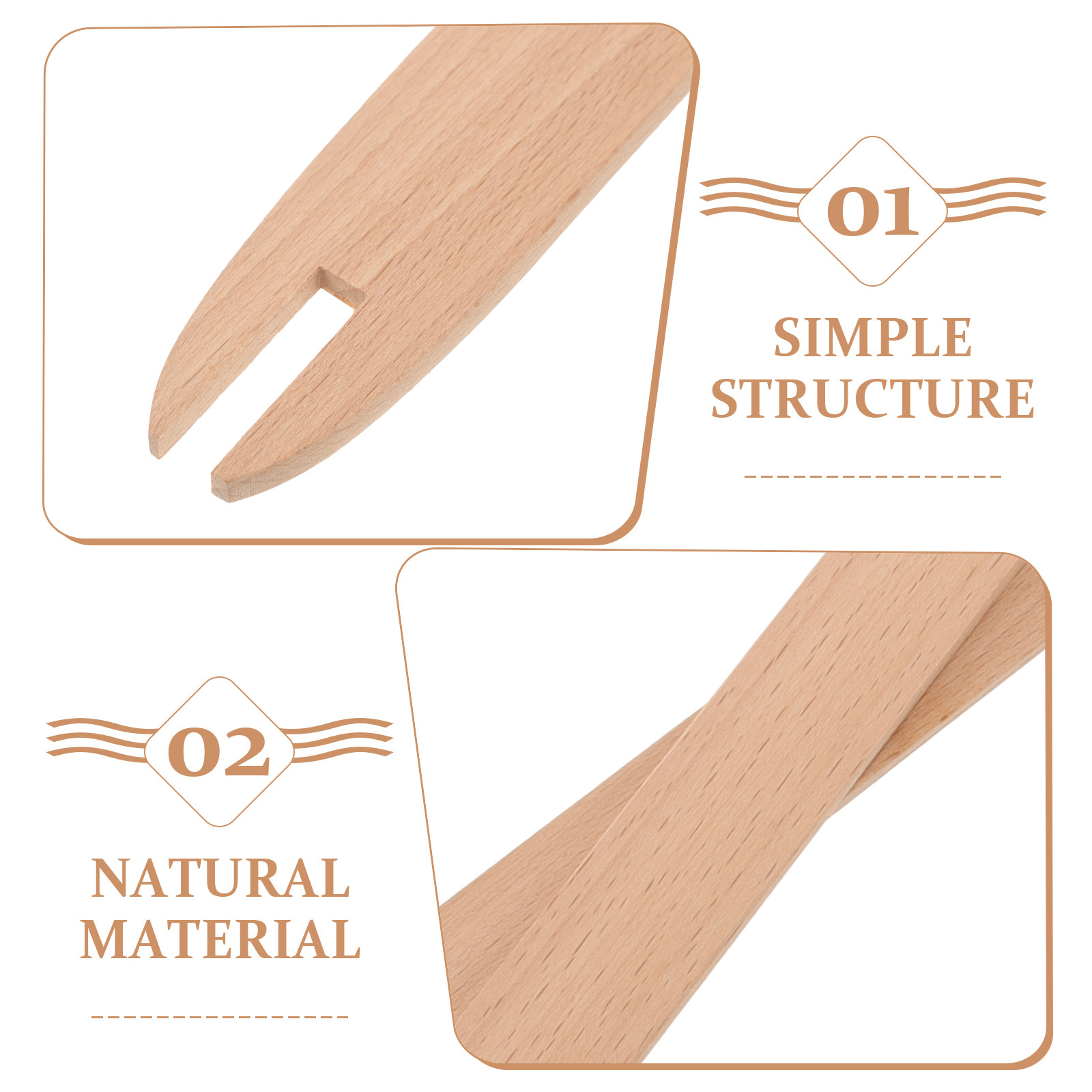 2 Stück Holz-Webspulen für Tab – Tablet Weaving Accessories Bewertung und Preis